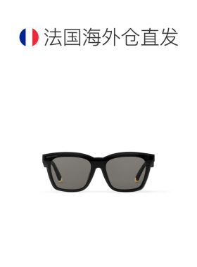 自营1h可退 欧洲直邮LV路易威登 Script系列女士黑色尼龙方形太阳