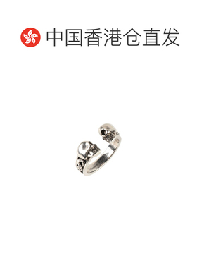 1h可退 香港直邮mcqueen 亚历山大 麦昆 男士 戒指 metal金属色