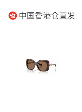 1h可退 香港直邮VERSACE 女士眼镜 VE4499U10873 SS2026 棕色 全