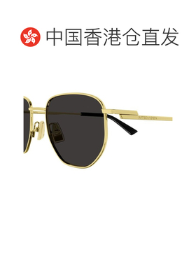 1h可退 Bottega Veneta 葆蝶家 男士 金色太阳镜 BV1301S