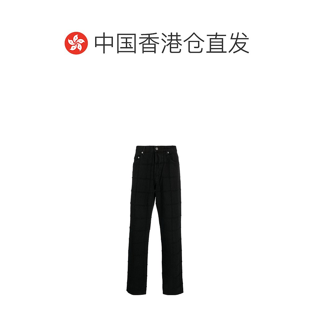 香港直邮Golden Goose Deluxe Brand 腰扣牛仔长裤 GMP01636.P001 - 图1