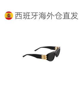 西班牙直邮Balenciaga巴黎世家 Dynasty女士黑色D形框太阳眼镜