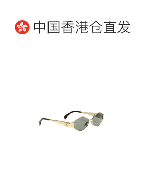1h可退 香港直邮Celine 思琳 女士 徽标太阳镜 4S254CMLB