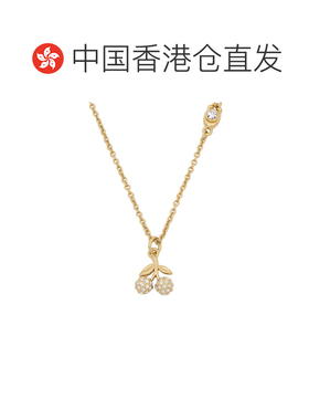 香港直邮COACH 女士项链 37557552110 SS2026 金色 吊坠项链