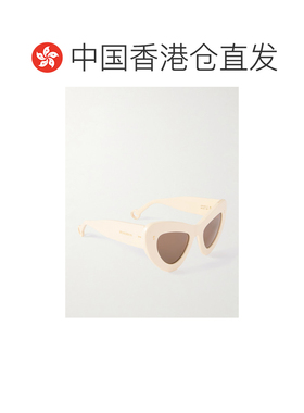 香港直邮J.W. Anderson 女士 蝴蝶猫眼醋纤太阳眼镜 EW5FA0426002