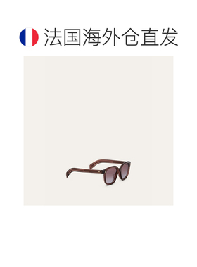 自营欧洲直邮Loro Piana 女士褐色醋酸纤维太阳镜
