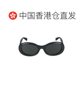 香港直邮Gucci 古驰 女士 黑色 Oval 太阳镜 GG1587S