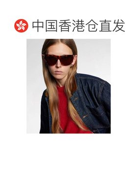 香港直邮KHAITE 女士 x Oliver Peoples 1974C flat-top 太阳眼镜