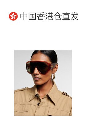 1h可退 香港直邮Bottega Veneta 葆蝶家 女士 Scudo 防护罩太阳眼