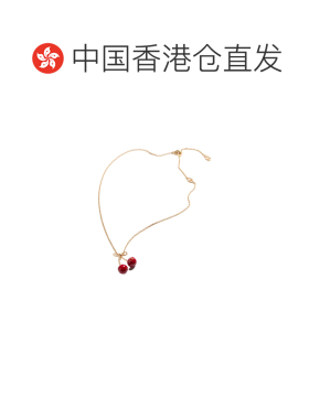 香港直邮VALENTINO 女士项链 WJ0Z81MJP03Y CO 黄色 樱桃吊坠项链