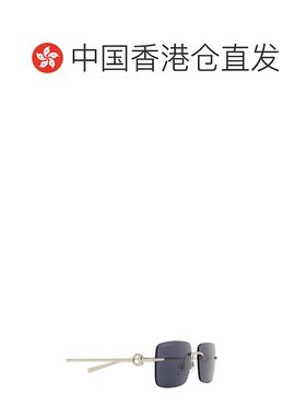 1h可退 香港直邮Gucci 古驰 男士 几何框太阳镜 GG1703S metal金
