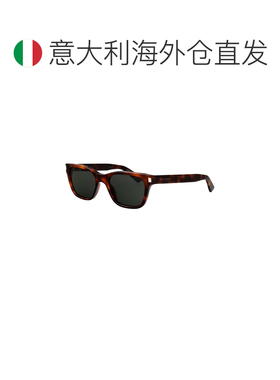 1h可退 欧洲直邮SAINT LAURENT 男士眼镜 SL874003 SS2026 棕色 S