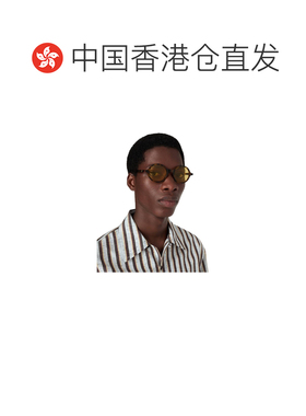 香港直邮Bottega Veneta 经典圆形太阳镜 841239V2Q30