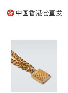 香港直邮Tom Ford 汤姆 福特 男士 配饰项链锁骨链挂锁链条