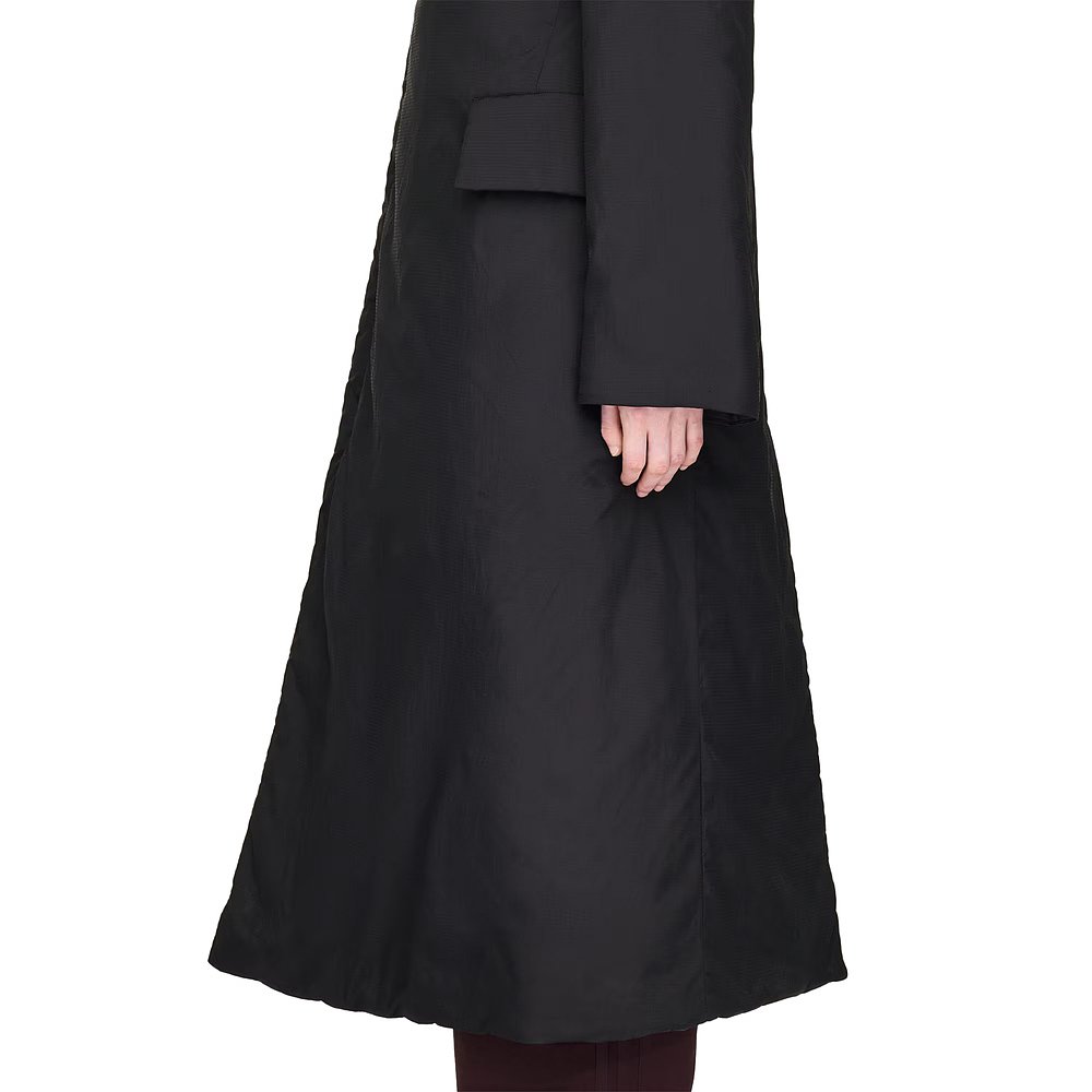 1h可退 香港直邮Y-3 女士 大衣 KB0037 black黑色 舒适时尚 - 图2