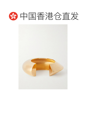 香港直邮alaia 女士 边镀金手镯 AAJB1037LA006 metal金属色 舒适