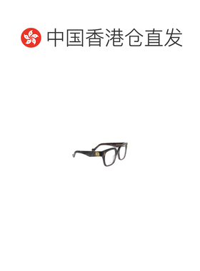 1h可退 香港直邮LOEWE 女士眼镜 LW50069I063 CO 白色 LW徽标平光