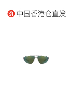1h可退 香港直邮PRADA 女士眼镜 0PS56USDG13C0 AW2021 绿色 徽标