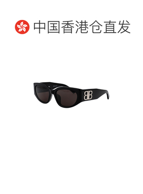 香港直邮BALENCIAGA 女士眼镜 BB0324SK014 CO 灰色 全框太阳镜