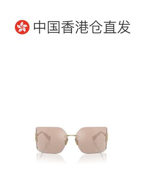 香港直邮Miu Miu 缪缪 女士 徽标太阳镜 MU54YS metal金属色 舒适