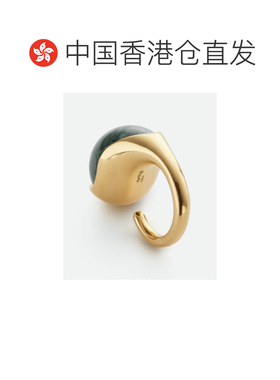 1h可退 香港直邮Bottega Veneta 大号Drop Marble戒指 775219VAOE