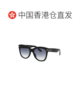1h可退 香港直邮TOM FORD 女士眼镜 FT087001B CO 黑色 徽标太阳
