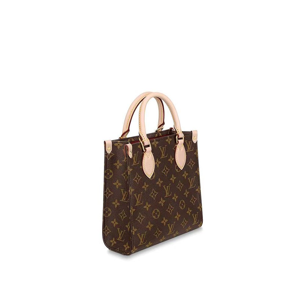 欧洲直邮LOUIS VUITTON Sac Plat BB小号手袋经典老花21.5x22x9cm - 图2