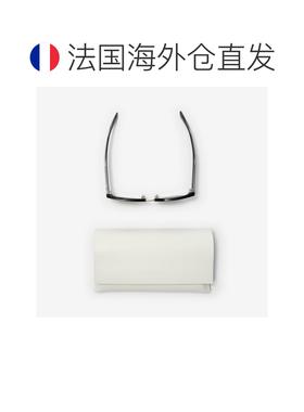 自营欧洲直邮Burberry博柏利 经典圆形女士黑色金属尼龙太阳镜