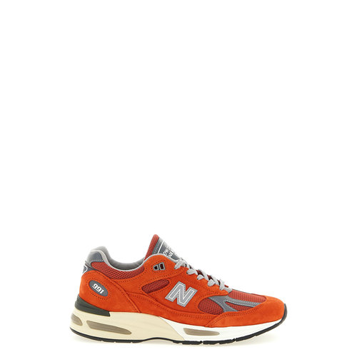香港直邮New Balance  男士 'Made 运动鞋(UK 991v2') U991VO2VO2 - 图2