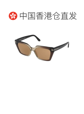 香港直邮TOM FORD 女士眼镜 FT103047J CO 花色 徽标太阳镜