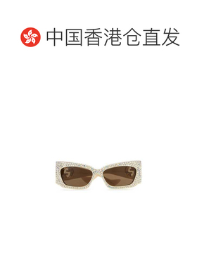 1h可退 香港直邮GUCCI 女士眼镜 755248J07419223 AW2023 棕色 几