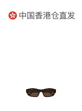 1h可退 香港直邮Balenciaga 几何框太阳镜 BB0448SK