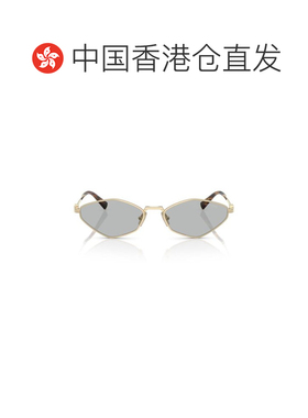 1h可退 香港直邮MIU MIU 女士眼镜 MU56ZSZVN50K AW2025 灰色 徽