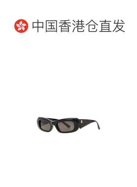香港直邮Balenciaga 巴黎世家 女士 DIVA 黑色醋纤太阳眼镜 87062