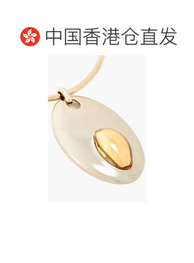 香港直邮Chloe 蔻依 女士 金色镀银项链 CHC23UFO88BW8
