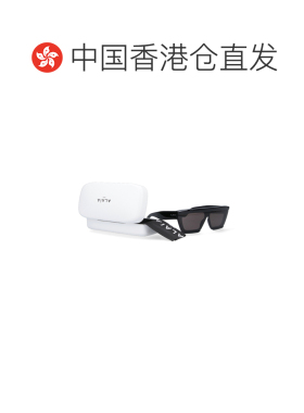 1h可退 香港直邮alaia 女士 Alaia 黑色太阳眼镜 AA0104S001