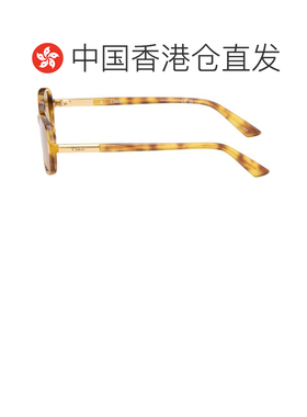 1h可退 香港直邮Chloe 蔻依 女士 棕色 Judy 太阳镜 CH0363S004Ha