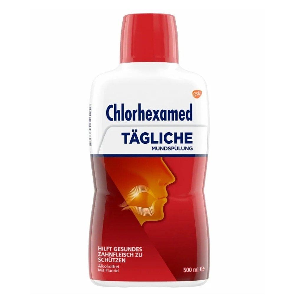 欧洲直邮Chlorhexamed氯己定抗菌漱口水500ml减少牙菌斑牙龈正品,淘宝优惠券,粉丝福利购,淘宝优惠卷