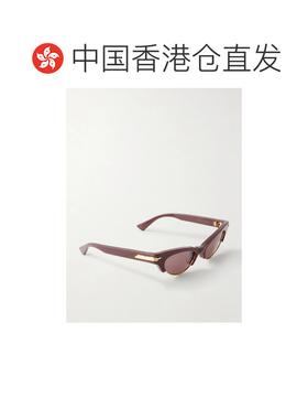 1h可退 Bottega Veneta 葆蝶家 女士 猫眼醋纤太阳眼镜 B太阳镜