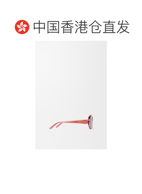 1h可退 Loewe 迷你椭圆形纤细太阳镜 G735SUNX12