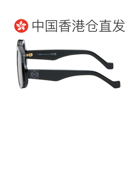 1h可退 香港直邮LOEWE 罗意威 男士 黑色 Anagram 太阳镜 LW40194