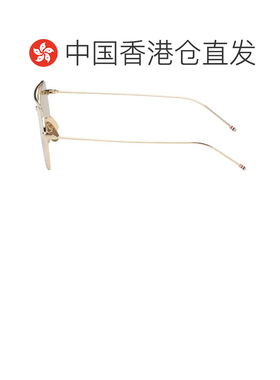 1h可退 香港直邮Thom Browne 汤姆 布朗 男士 金色 Titanium Squa