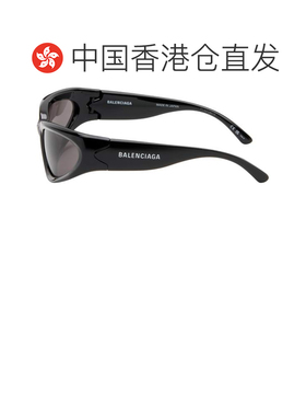 1h可退 香港直邮Balenciaga 巴黎世家 男士 黑色 Swift Oval 太阳