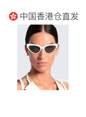 1h可退 香港直邮Balenciaga 巴黎世家 女士 太阳眼镜 white白色