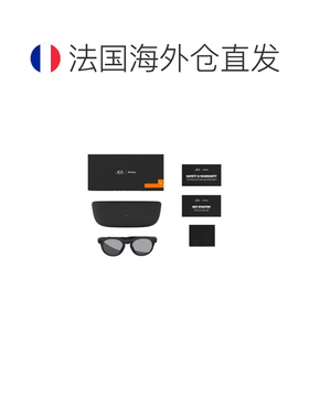 自营欧洲直邮Oakley Meta黑色O Matter塑料智能太阳眼镜男女通用