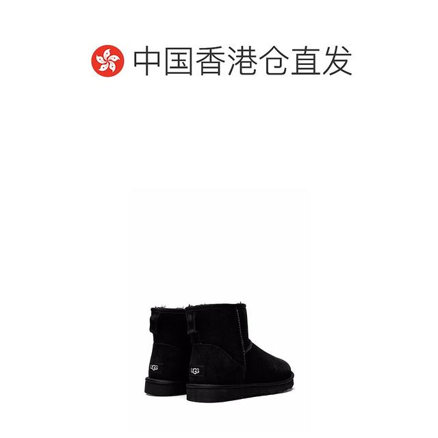 Hong Kong direct mail Ugg men's classic mini boots 1002072 black black comfortable and fashionable men's boots