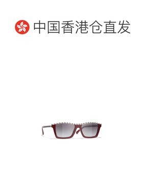 1h可退 香港直邮CHANEL 女士眼镜 CH5548Q1792S6 CO 灰色 矩形太
