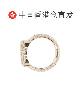 1h可退 香港直邮Gucci GG Marmont 水晶戒指 854576JAAHV配饰