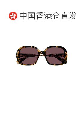 香港直邮CHLOÉ 女士眼镜 CH0222S003 AW2024 灰色 几何框太阳镜