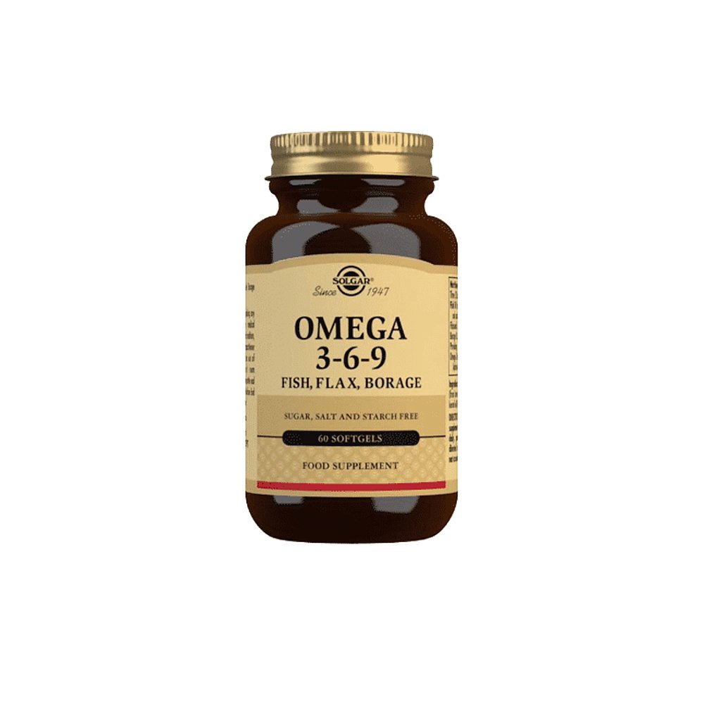 欧洲直邮Solgar欧米茄OMEGA 3-6-9抗氧抗衰EPA血脂健康DHA 120粒 - 图0